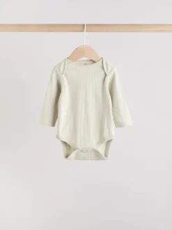 Next Bleu - Lot de 5 bodys à manches longues pour bébé Outlet
