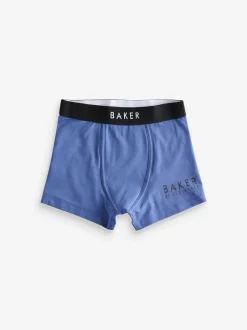 Baker by Ted Baker Bleu - Lot de 5 boxers Clearance