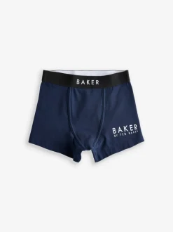 Baker by Ted Baker Bleu - Lot de 5 boxers Clearance