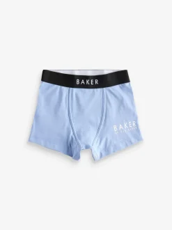 Baker by Ted Baker Bleu - Lot de 5 boxers Clearance