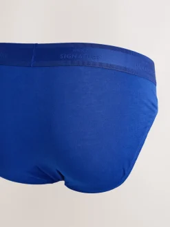 Next Bleu - Lot de 4 boxers Signature Comfort bleus New