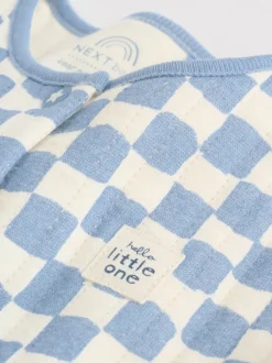 Next Bleu - Lot de 2 dors-bien matelassés pour bébé Outlet