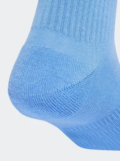 adidas - Lot de 6 paires de chaussettes à logo Bleu