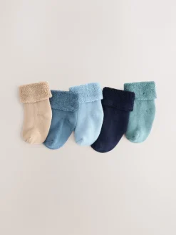 Next Bleu - Lot de 5 paires de chaussettes bébé (0mois à2ans) Best