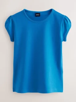 Next - Lot de 2 t-shirts à manches bouffantes (3-16ans) Bleu Online