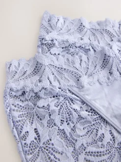 Next - Lot de culottes en dentelle Ultimate Comfort 2 Bleu Discount