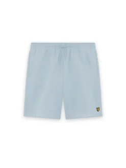 Lyle & Scott Bleu - Short de bain uni Online