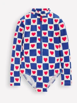Boden Bleu - Maillot de bain à manches longues Discount
