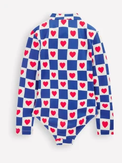 Boden Bleu - Maillot de bain à manches longues Discount