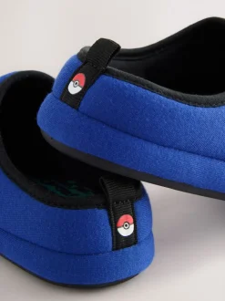 Next Bleu - Mules chaussons Pokemon Discount