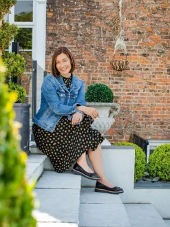 Pavers Bleu - Ballet Escarpins New