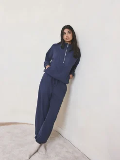 Next Bleu - Polaire à col zippé Outlet