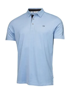 Calvin Klein Golf - Polo Uni Bleu New