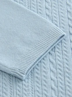 Next Bleu - Polo en maille torsadée (3mois à7ans) Online