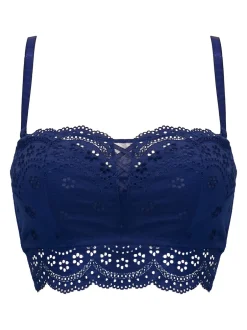 Pour Moi Bleu - Swoon Soutien-gorge bustier à armatures Sale