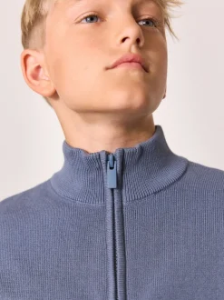 Next Bleu - Pull quart de zip (3-16ans) Sale