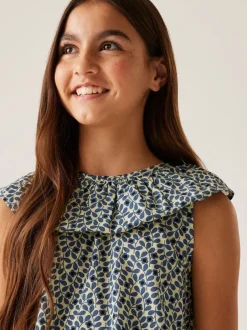 Bleu - Regatta Filles 100% Coton Orla Kiely Combinaison Hot