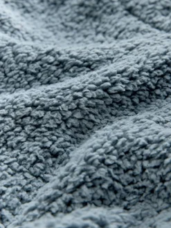 Next Bleu - Robe de chambre en peluche Outlet