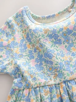 Next - Robe en jersey côtelé (3mths-7yrs) Bleu New