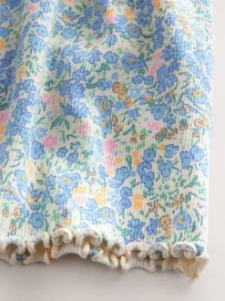 Next - Robe en jersey côtelé (3mths-7yrs) Bleu New