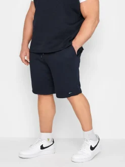 BadRhino Big & Tall Bleu - Short en jersey Discount