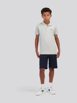 U.S. Polo Assn - Short chino classique US Polo Assn Bleu Hot