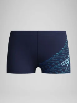 Speedo Bleu - Shorts de bain Medley Logo Aqua Hot