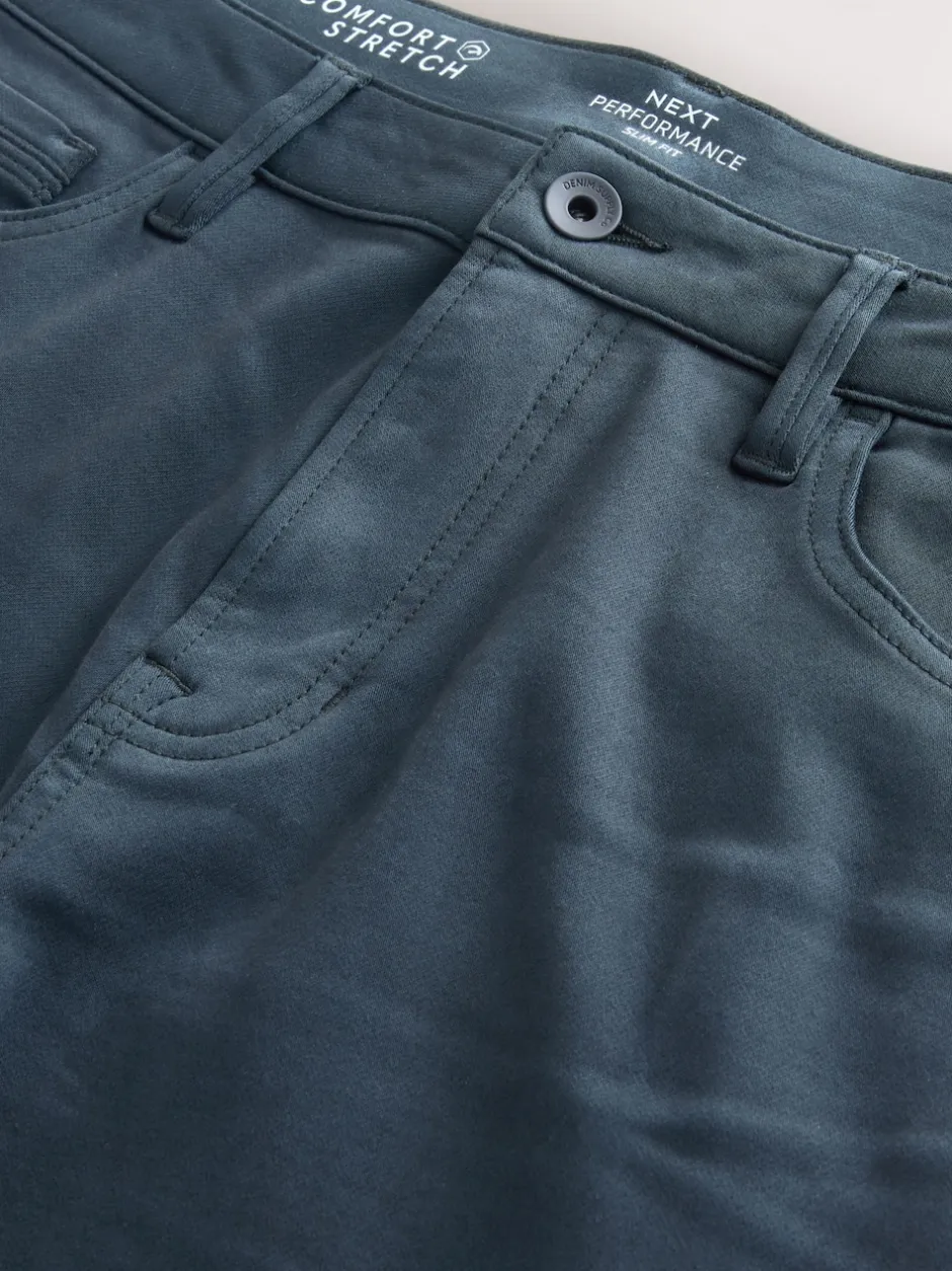 Next - Slim Fit (Slim Fit) - Jeans stretch de confort Bleu Online