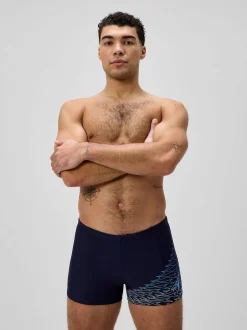 Speedo Bleu - Medley Logo Aqua Shorts