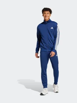 adidas - Survêtement Sportswear Basic 3 bandes en tricot Bleu Best