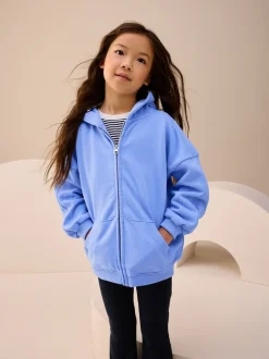 Next - Sweat à capuche zippé (3-16ans) Bleu Best