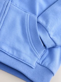 Next - Sweat à capuche zippé (3-16ans) Bleu Best