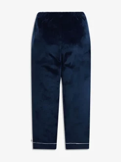 The Little Tailor Bleu - Kids Pyjama de Noël en velours doux de luxe Clearance