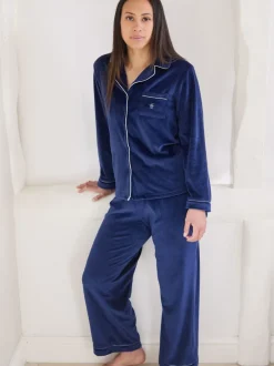 The Little Tailor Bleu - Pyjama de Noël en velours doux de luxe Best
