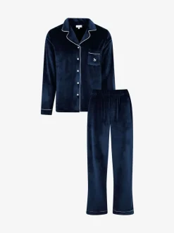 The Little Tailor Bleu - Pyjama de Noël en velours doux de luxe Best