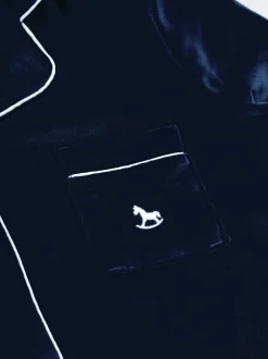 The Little Tailor Bleu - Pyjama de Noël en velours doux de luxe Best