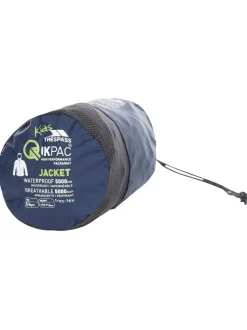 Trespass Bleu - Veste imperméable pliable Qikpac X Sale