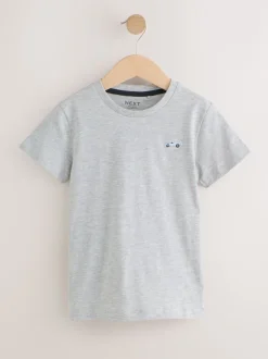 Next - T-shirt Manches courtes 5 Pack (3mois-7ans) Bleu