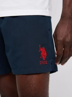U.S. Polo Assn Bleu - . Mens Player 3 Short de bain Outlet