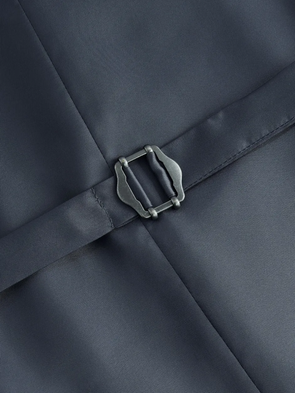 Next Bleu - Veste Coupe classique en Blend mélangée Motionflex Outlet