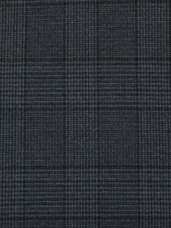 Next Bleu - Veste de costume à carreaux garnie Discount