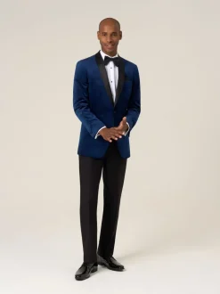 Skopes Bleu - Veste Paso habillée en velours Hot