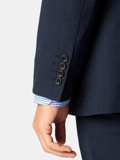 Brook Taverner Bleu - Veste slim Cassino Best