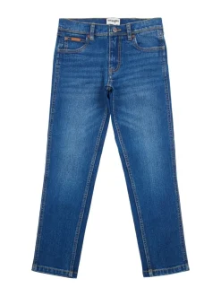 Wrangler Bleu - Coupe ajustée Texas Jeans Outlet