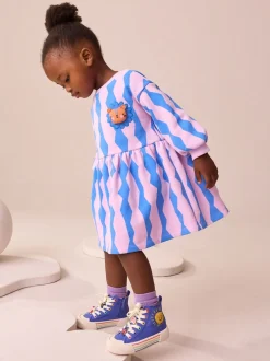 Next - Entraîneurs haut de gamme Bleu appliqué personnage Outlet