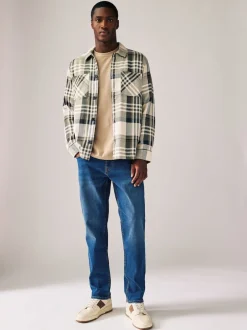 Next - Lit 1 place - Coupe ajustée Classic Jeans extensibles Bleu authentique New