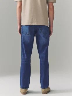 Next - Straight Fit Classic Jeans extensibles Bleu authentique Best