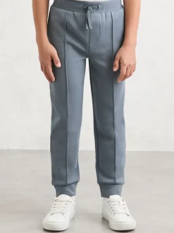 Reiss Bleu avio - Pantalon de jogging Premier Premium Interlock à cordon Hot