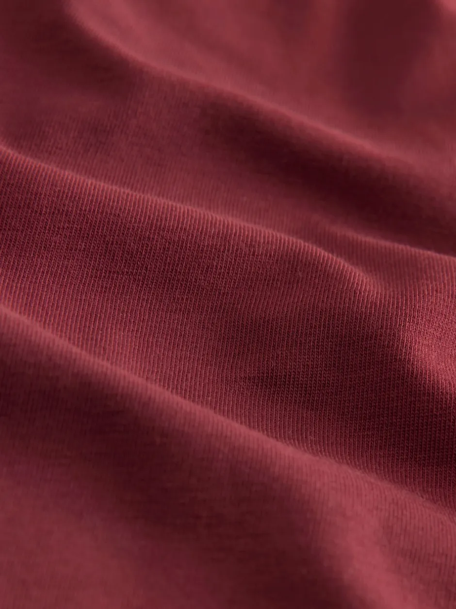 Next - Polo en jersey Manches courtes 3 Pack Bleu canard/Noir/Rouge rouille New