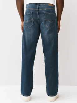 Next Bleu cendré - - Jeans stretch de confort Coupe ample Online